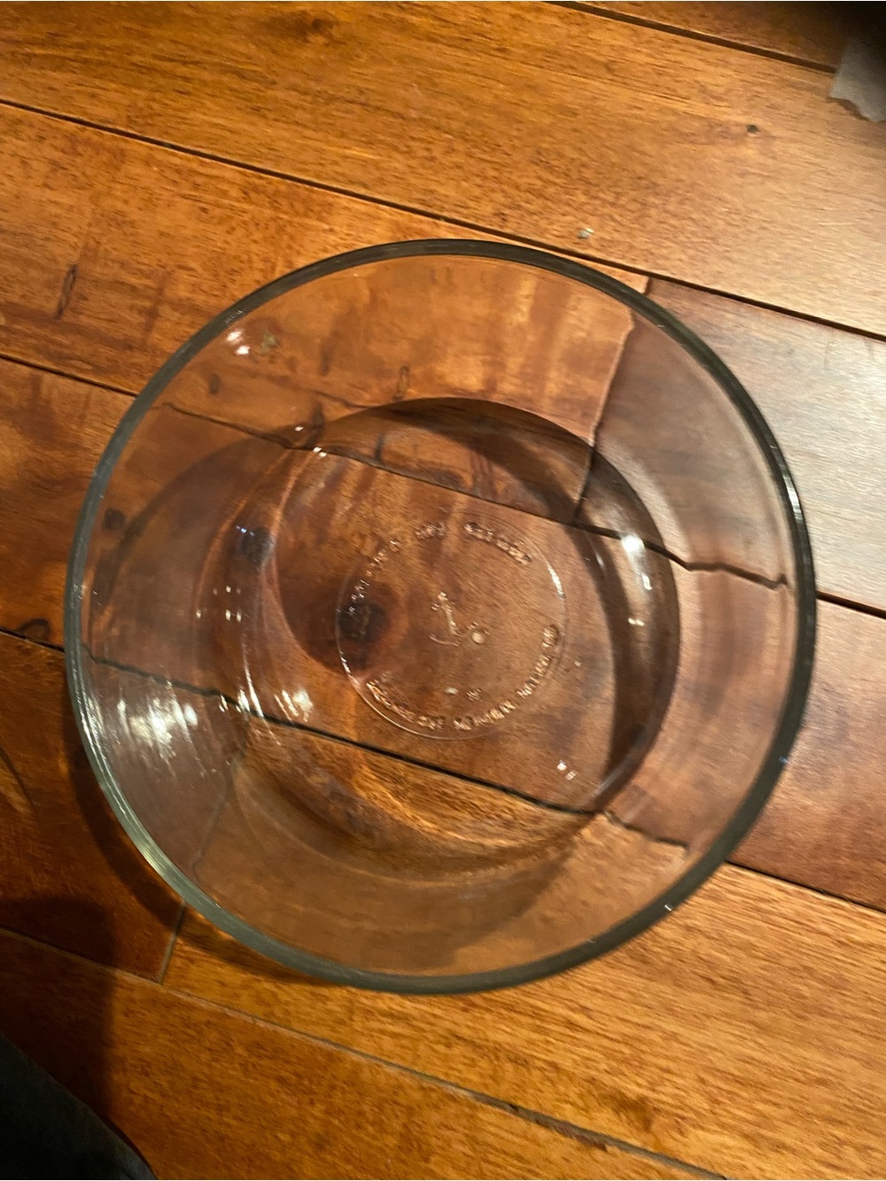 Anchor Hocking Clear glass dish